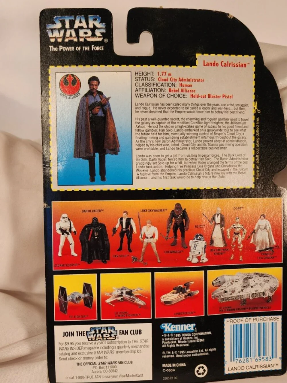 **MINT IN BOX** Three STAR WARS The Power of the Force action figures